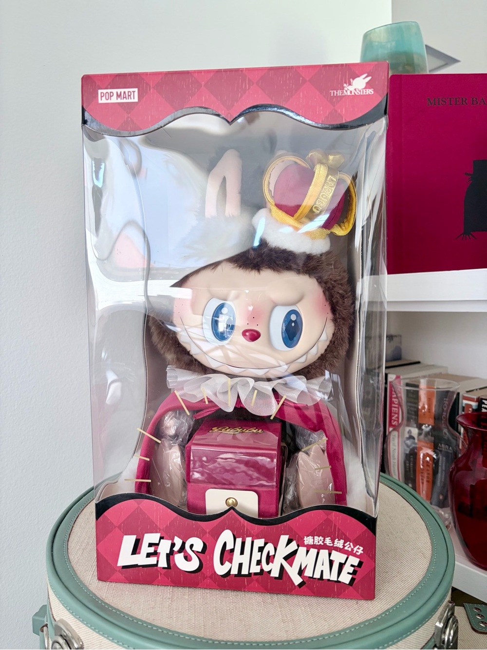 Pop Mart Let's Checkmate Crowned Plush Figure